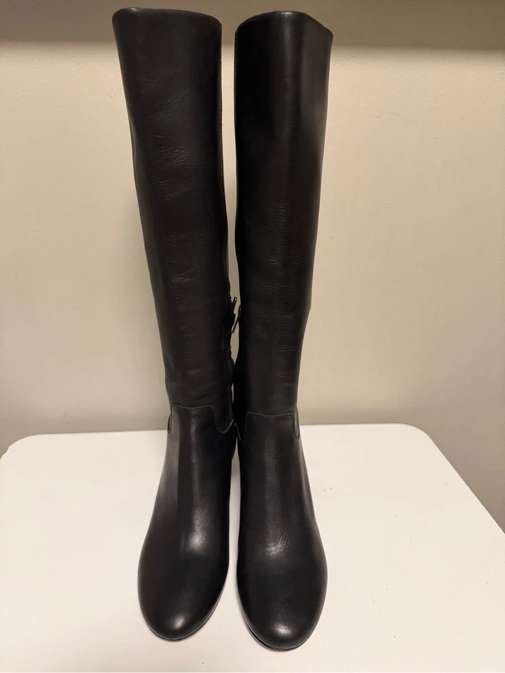 Madewell The Scarlett Tall Boot in Leather True Black Women’s US 9
